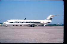 BG020 ORIGINAL K64 AIRCRAFT SLIDE: Italian AF McDD DC-9-32 MM62013