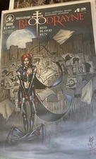 BloodRayne Red Blood Run 1 Of 3 Digital Webbing Comic Book 2007 Video Game