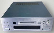 KENWOOD DMF-7003 Stereo MiniDisc Recorder MD Deck MiniDisc Player Silver Rare