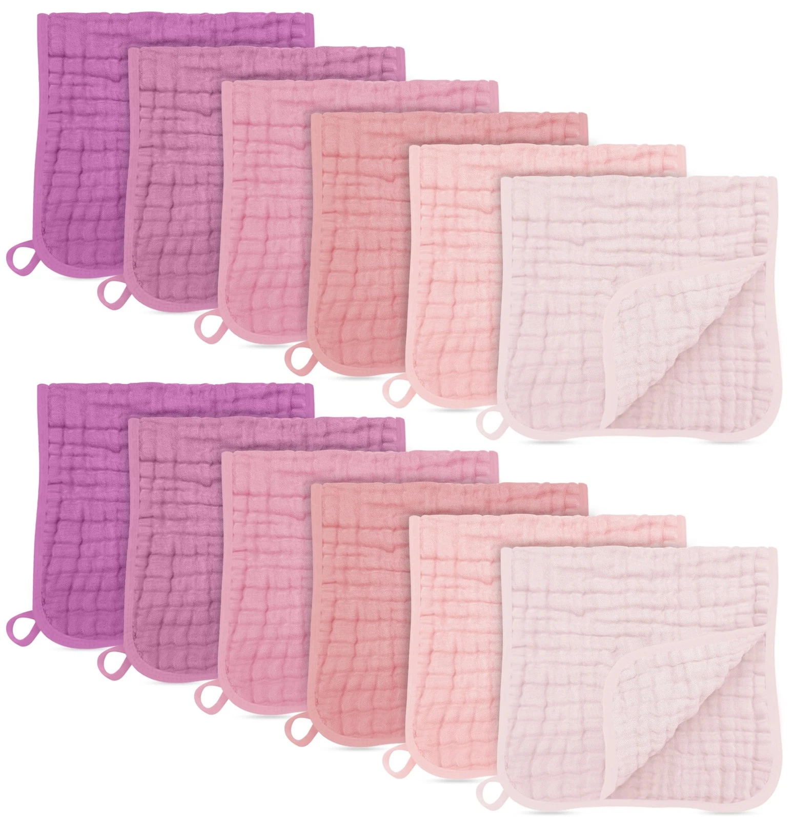 12 Pack Muslin Burp Cloths Large 100% Cotton Burping Clothes for Baby Drool -...
Opens in a new wind