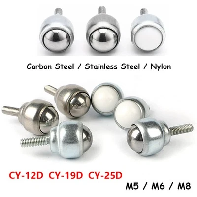 Balls Roller Bearing CY-12/19/25D Ball Roller Thread Roller Conveyor Belt Roller - Bild 1 von 4