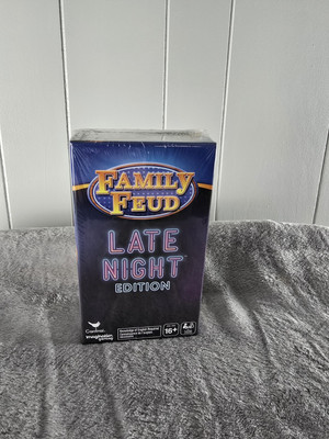 Family Feud Late Night Edition Card Game Sealed