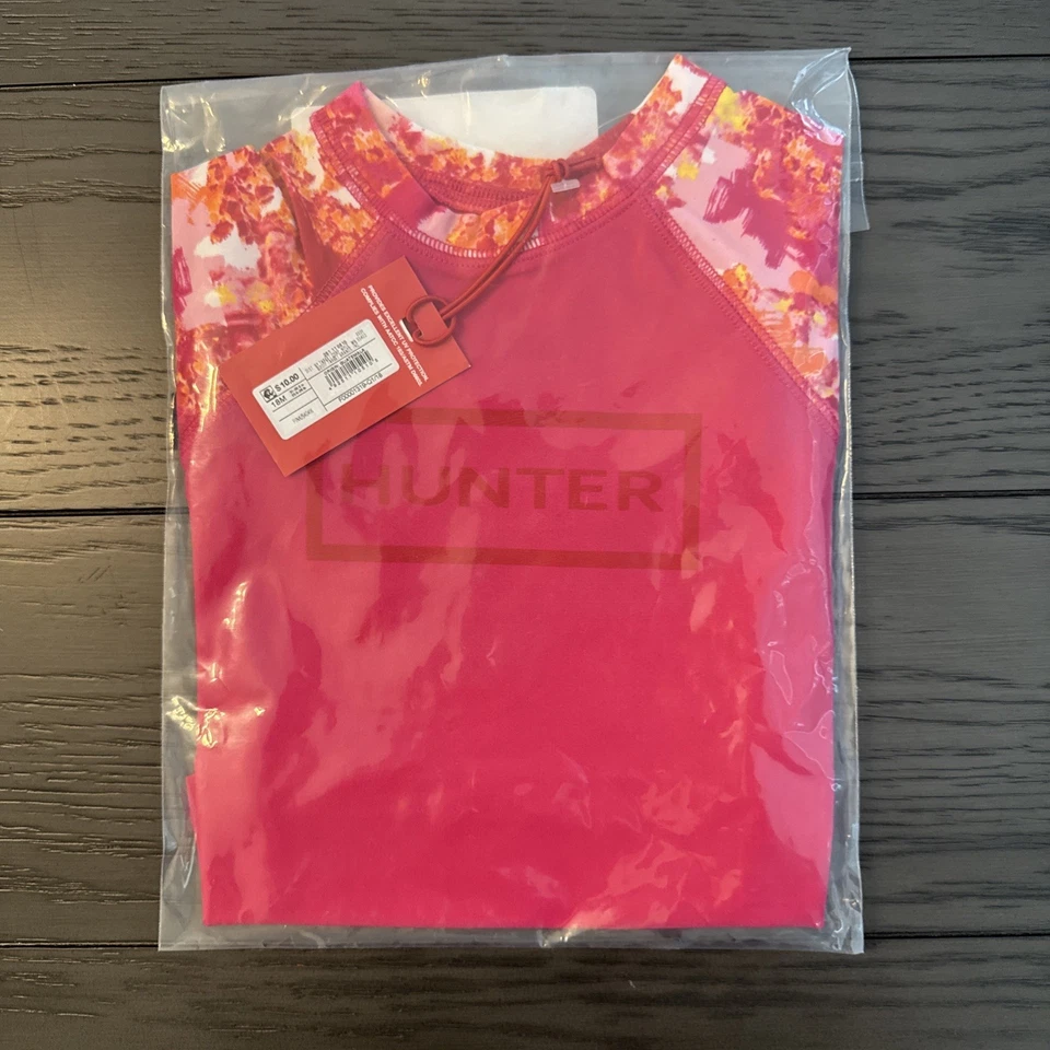 Hunter Logo Kleinkind Mädchen 18M Schwimmen Langarm Oberteil UPF 50+ chlorbeständig - Bild 2 von 4