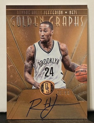 2016-17 Panini Gold Standard - Golden Graphs Rondae Hollis-Jefferson #GG-RHJ /99