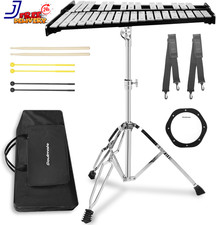 32 Notes Glockenspiel Bell Kit Professional Xylophone for Adult Beginner Student