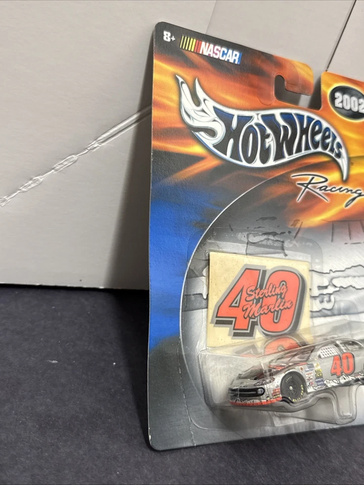 Sterling Marlin #40 2002 1:64 NASCAR Hot Wheels Racing diecast con pegatina NUEVO Foto 4 de 4