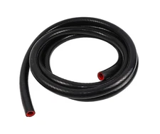 5ft 1-Ply Reinforced Silicone Heater Hose 16mm 5/8" ID High Temperature BLACK
