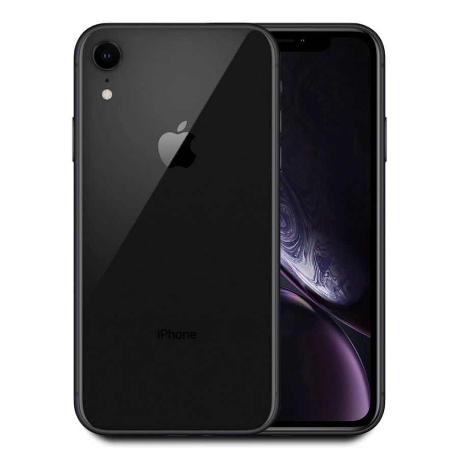 Apple iPhone XR 64GB Unlocked 6.1" - (Black) A1984 w/1 Year Warranty