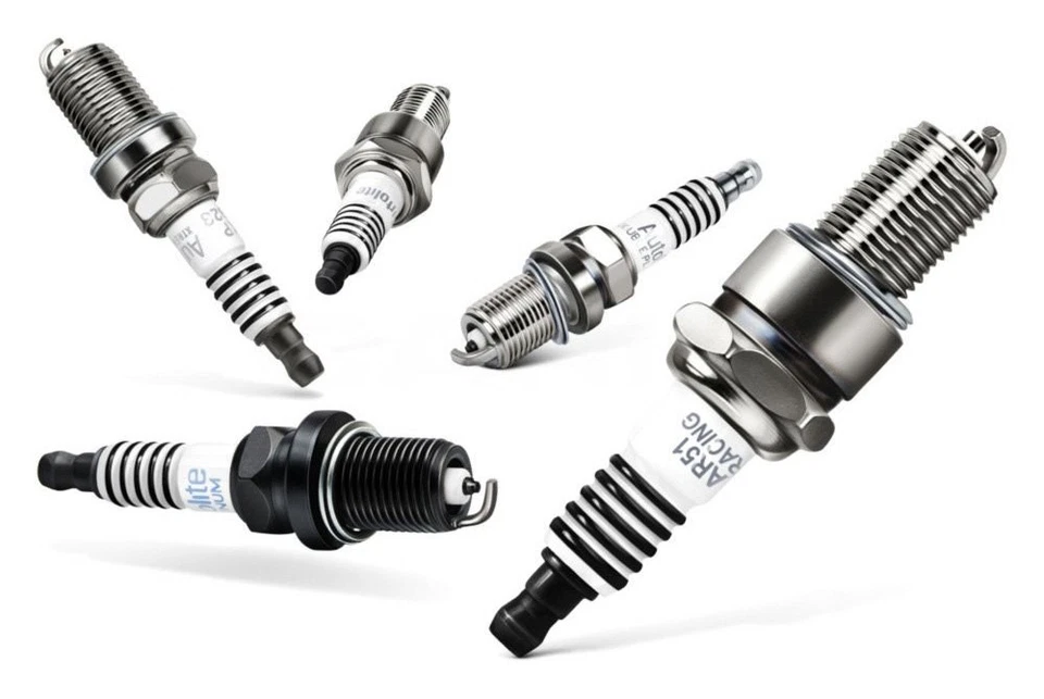 For GMC Savana 2500 03-09 Autolite AP5245 Double Platinum Spark Plugs w Resistor Foto 4 de 4