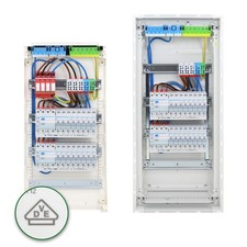 RSE Unterverteilung verdrahtet Sicherungskasten Unterputz Aufputz Hohlwand mi...