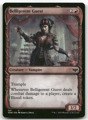 Belligerent Guest (Showcase) 301 Innistrad: Crimson Vow
