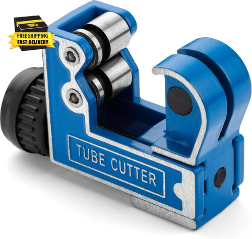 Copper Pipe Tubing Cutter - Mini Tube Cutter for 1/8" 1/4" 1/2" to 1 1/8" Inches