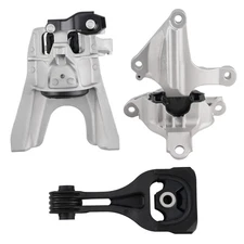 3PCS Engine Motor Mount Kit For Honda Civic 1.5L CVT Auto Trans 2016-2021 A45006