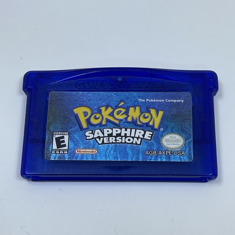 Pokemon: Sapphire Version Authentic Nintendo Game Boy Advance Game Tested