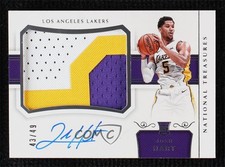 2017 Panini National Treasures Rookie Horizontal 43/49 Josh Hart Patch Auto j0x