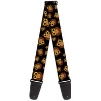Guitar Strap - Owls Scattered Black/Brown/Yellow (Us Import) ACC NEU