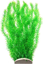 Large Green Grass Cluster Lifelike Artificial Aquarium Plants Fish Plants22 Inch