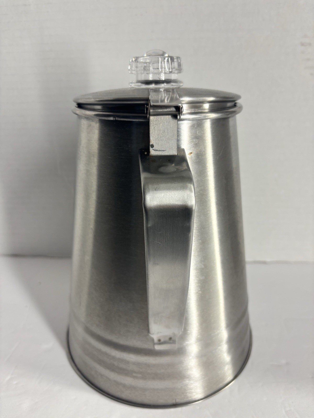 Vintage Aluminum Coffee  Pot  Percolator Aluminum 10 Cup Unbranded Read Descrip