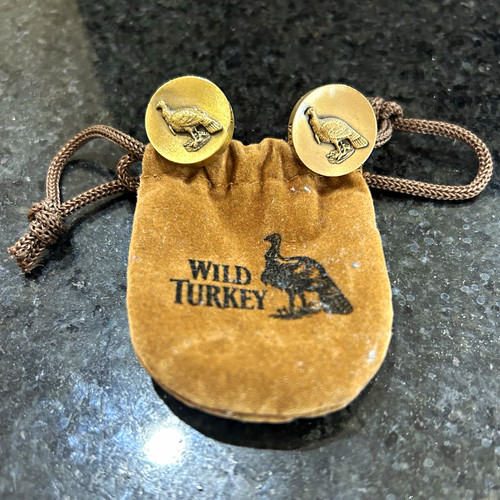 Wild Turkey limited edition bronze-colored Metal Cufflinks, Men's