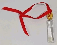 1986 Bing & Grondahl Amex Crystal Christmas Ornament World's Great Cristalleries