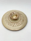 Frankoma Pottery Mayan Aztec Covered Casserole Dish Lid Replacement