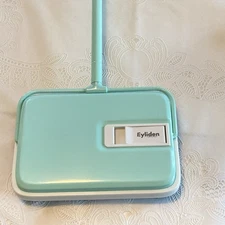 Eyliden Carpet Sweeper, Mini Size Lightweight Hand Push - No Noise, Mint 