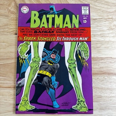 Batman #195 DC Silver Age 1967 GEM 1ST APPEARANCE BAG O'BONES! VNICE/Mylar