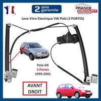 Mechanismus FüR LèVe-Vitre Vorn Rechts Beifahrer FüR VW Polo 3-TüRig 6N2 (99-01)