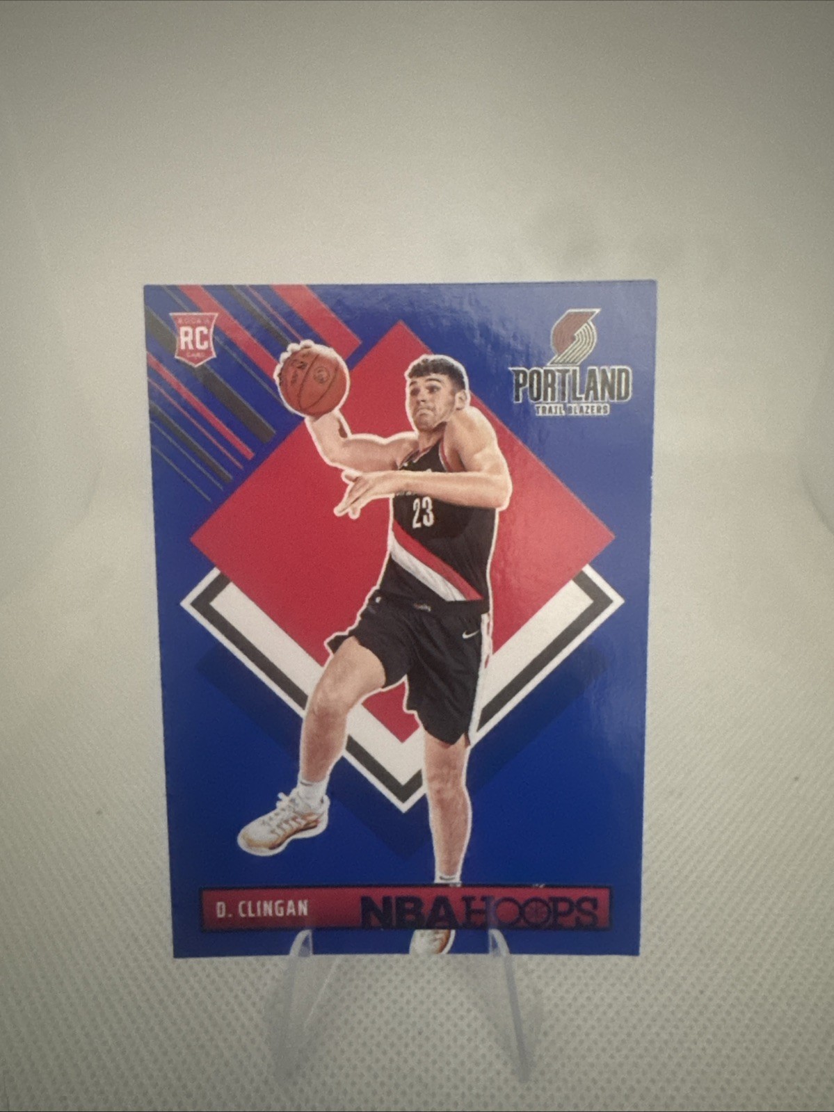 2024-25 Panini Nba Hoops - Hoops Tribute Donovan Clingan #293 Blue (RC)