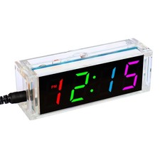Bunter DIY Digitaluhr Elektronikbausatz Löt�...