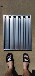Range hood grease filters And Tank