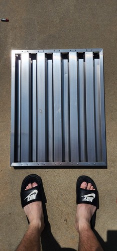 Range hood grease filters And Tank