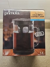Primula Cold Brew Iced Coffee Maker with Durable Glass Pitcher and Airtight Lid