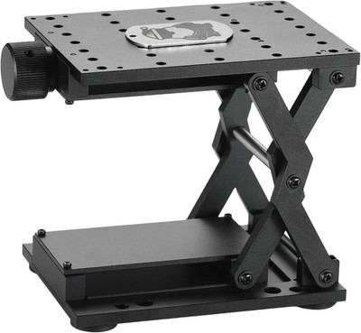 One-Dimension Laser Engraver Workbench with Adjustable Stand, 4.7''x3.4