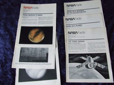 1975-77 NASA Facts Books Lot of 6