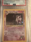 Pokémon TCG Gym Heroes Sabrina's Gengar PSA 5