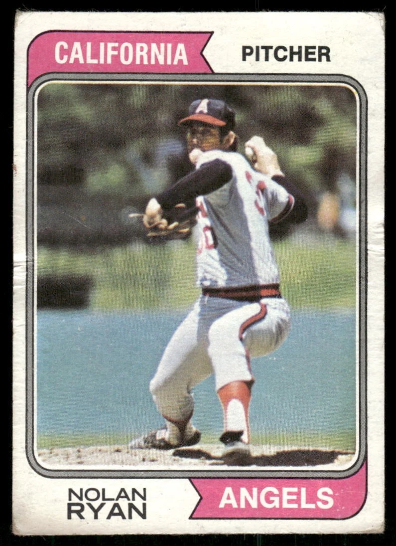 1974 Topps NOLAN RYAN PSA 8 ビンテージ MLB 1974 Topps - Nolan Ryan #20 for sale | eBay