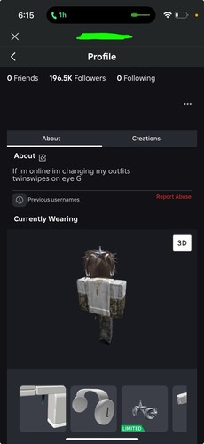 CHEAP ROBLOX LlMITED/ SILVER EMPEROR OF THE NIGHT /SEOTN