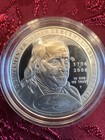 2006 P BENJAMIN FRANKLIN - FOUNDING FATHER COMMEMORATIVE PROOF SILVER DOLLAR WOW — photo 5