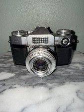 Zeiss Ikon Contaflex 35mm single-lens reflex SLR film camera.