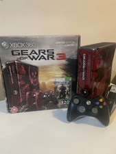 Microsoft Xbox 360 Gears Of War 320GB Limited Edition Console with box 