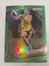 2025 Panini WNBA Prizm Kelsey Plum #59 Green Prizm