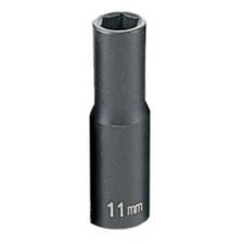 Grey Pneumatic 1011MD 3/8" Drive Deep Metric Impact Socket - 11mm