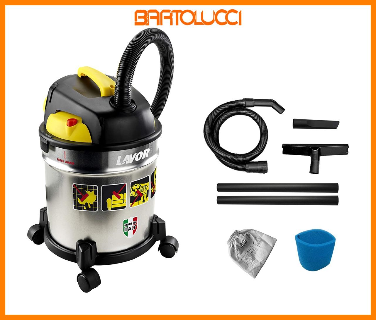 geekvape aegis solo 3 istruzioni Aspiratore Lavor VAC 20 S Inox 1200W