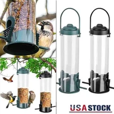 Bird Feeder Wild Classic Hanging Tube Feeders Premium Seed Hard Capacity Outside