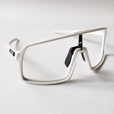 Oakley Sutro Matte White Black Accents Replacement Frame Only Authentic OO9406