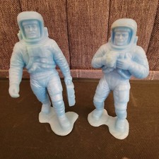Vintage Marx Toys Apollo Astronaut Figures - Lot of 2