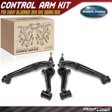 Front Left & Right Lower Control Arm w/ Ball Joint for Chevy GMC Cadillac 14-20