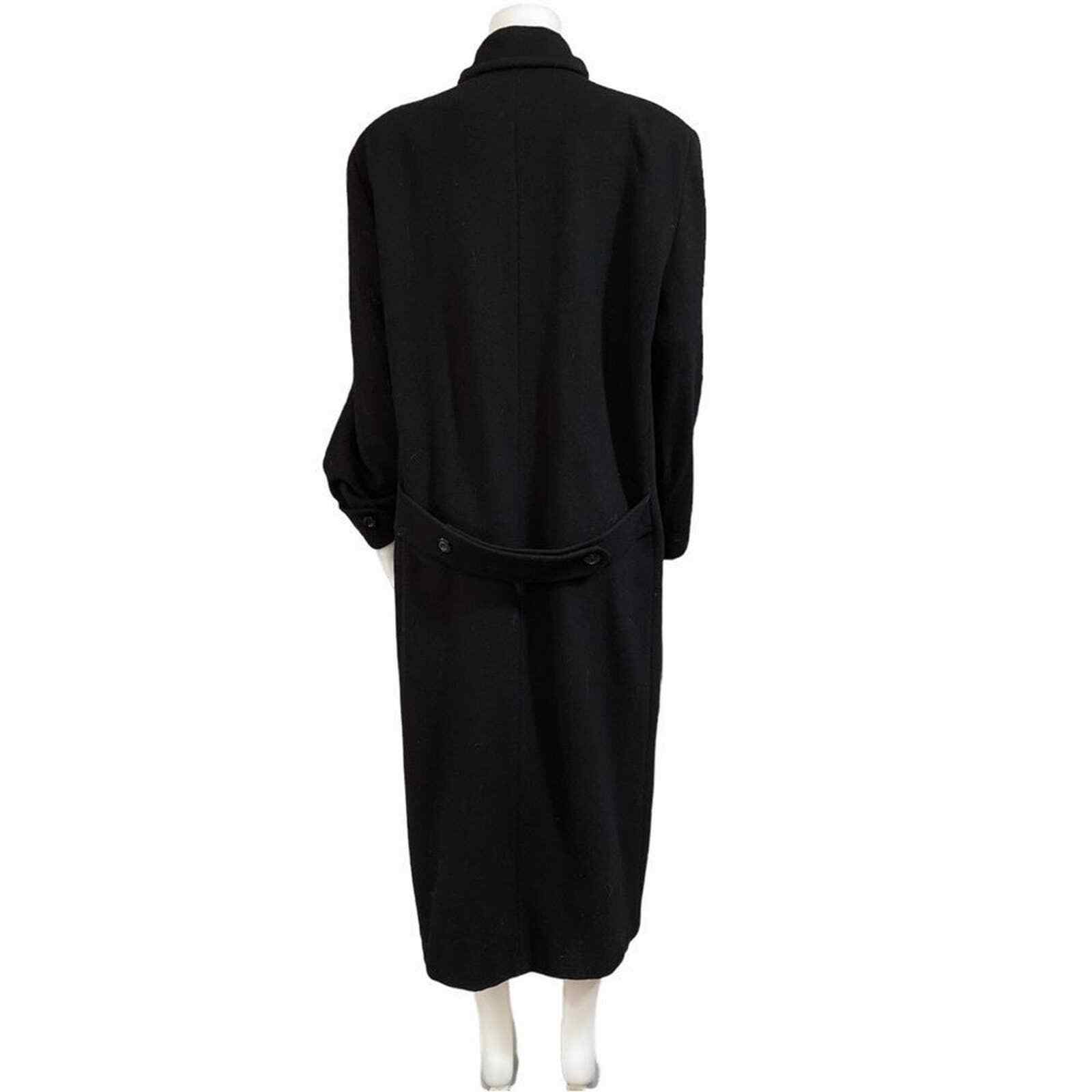 Vintage Donny Brook 100percent Wool Long Trench Coat image 5