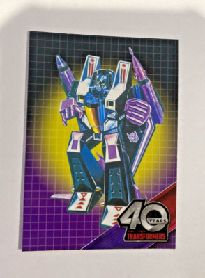 2024 Dynamite Transformers 40th Anniversary #14 Skywarp Robot Mode Base
